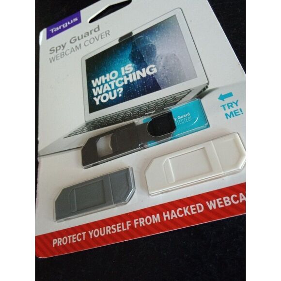 Spy Guard Webcam Cover 3 pack black white gray - Picture 2 of 3